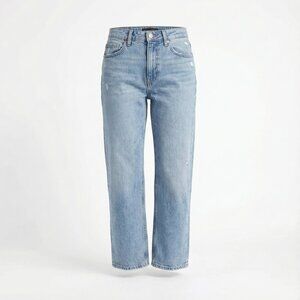 Blue Revival Kasey High Rise Straight Crop Jean